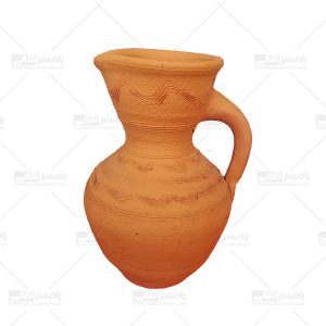Pottery water pitcher