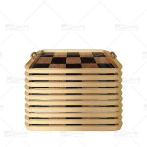 سینی شطرنجی سایز کوچک-بسته 10 تایی