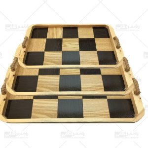 سینی مدل شطرنجی مجموعه سه عددی